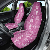 Vintage Hawaiian Quilting Patterns Car Seat Cover Pink Style Tribal Fabric Patchwork LT9 - Polynesian Pride