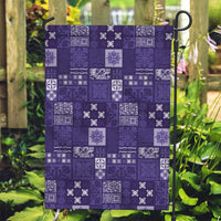 Vintage Hawaiian Quilting Patterns Garden Flag Purple Style Tribal Fabric Patchwork LT9 Garden Flag Purple - Polynesian Pride