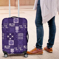 Vintage Hawaiian Quilting Patterns Luggage Cover Purple Style Tribal Fabric Patchwork LT9 Purple - Polynesian Pride