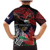 American Samoa Bald Eagle Personalized Family Matching Mermaid Dress and Hawaiian Shirt Samoa Muamua Le Atua LT9 - Polynesian Pride