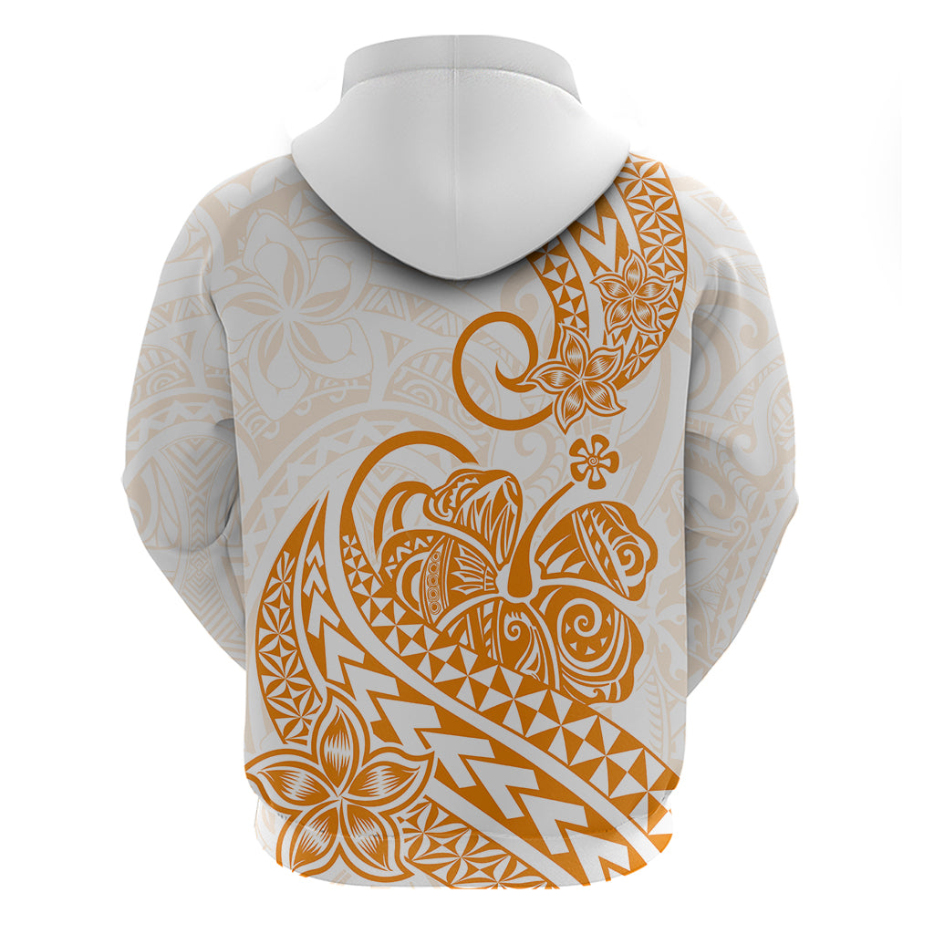 Polynesian Hoodie Tribal Tattoo Gold Screen Color LT9 - Polynesian Pride