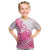Polynesian Kid T Shirt Tribal Tattoo Pink Screen Color LT9 Pink - Polynesian Pride