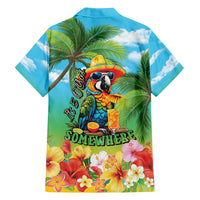 Always 5 O'clock Family Matching Tank Maxi Dress and Hawaiian Shirt Hawaiian Tropical Parrot LT9 - Polynesian Pride