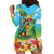 Always 5 O'clock Hoodie Dress Hawaiian Tropical Parrot - Polynesian Pride