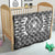 All White Tonga Malo e lelei Quilt Vintage Ngatu Tribal Pattern - Polynesian Pride