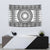 All White Tonga Malo e lelei Tapestry Vintage Ngatu Tribal Pattern - Polynesian Pride