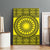 All Yellow Tonga Malo e lelei Canvas Wall Art Vintage Ngatu Tribal Pattern - Polynesian Pride