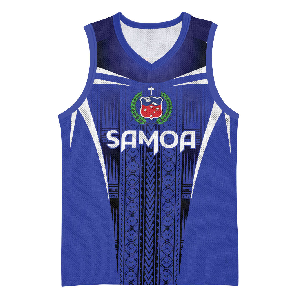 2026 Rugby Nations Series Custom Manu Samoa Basketball Jersey