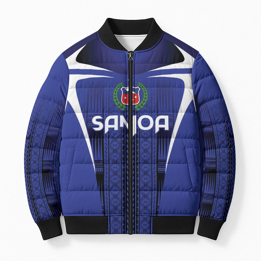 2026 Rugby Nations Series Custom Manu Samoa Bomber Puffer Jacket