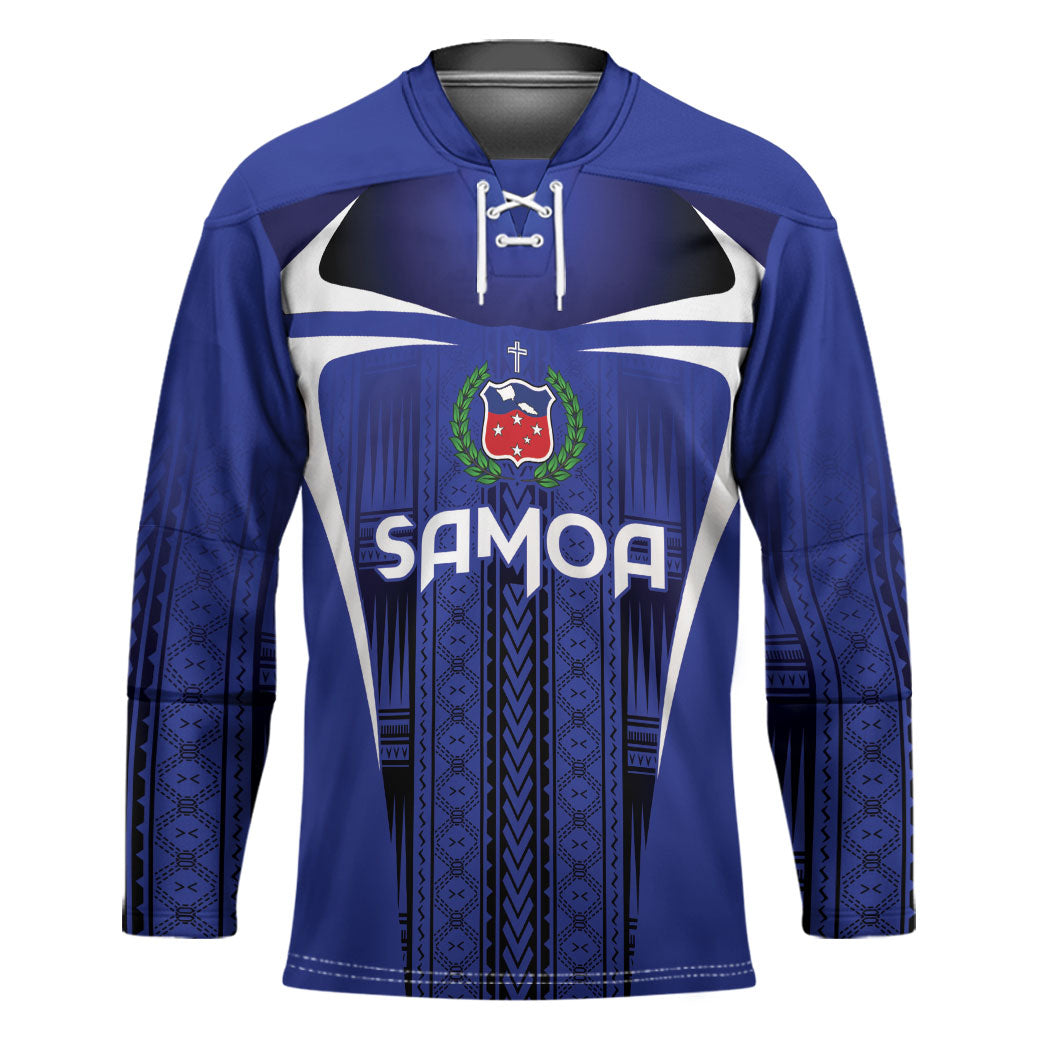 2026 Rugby Nations Series Custom Manu Samoa Hockey Jersey
