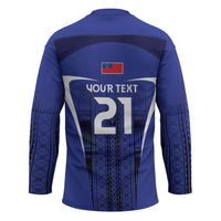 2026 Rugby Nations Series Custom Manu Samoa Hockey Jersey LT9 - Polynesian Pride
