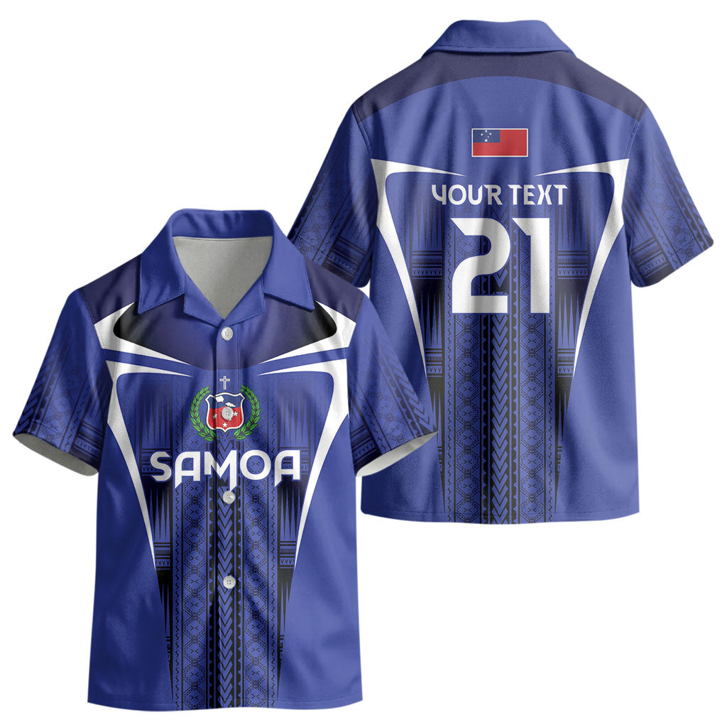 2026 Rugby Nations Series Custom Manu Samoa Kid Hawaiian Shirt LT9 - Polynesian Pride