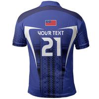 2026 Rugby Nations Series Custom Manu Samoa Polo Shirt LT9 - Polynesian Pride