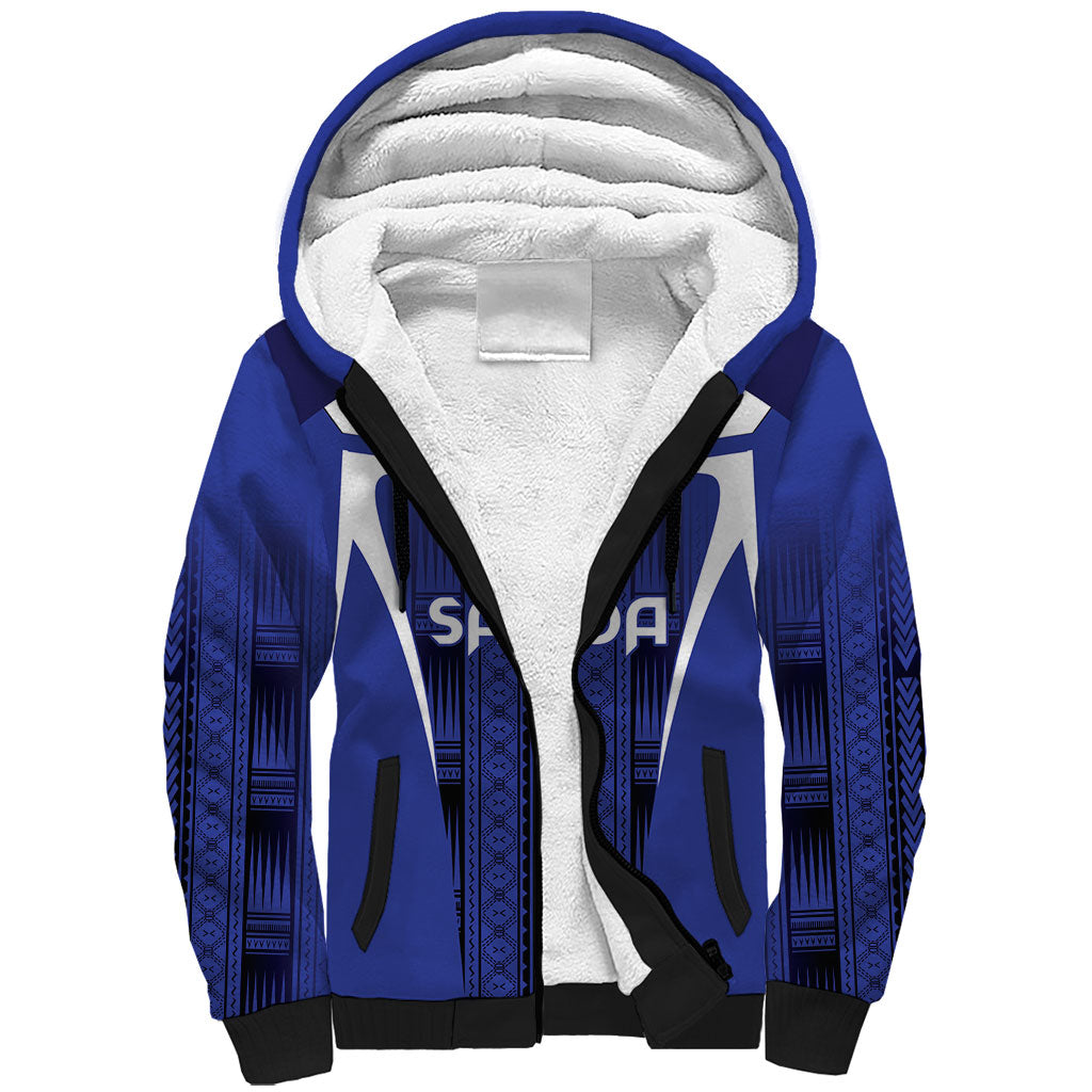 2026 Rugby Nations Series Custom Manu Samoa Sherpa Hoodie