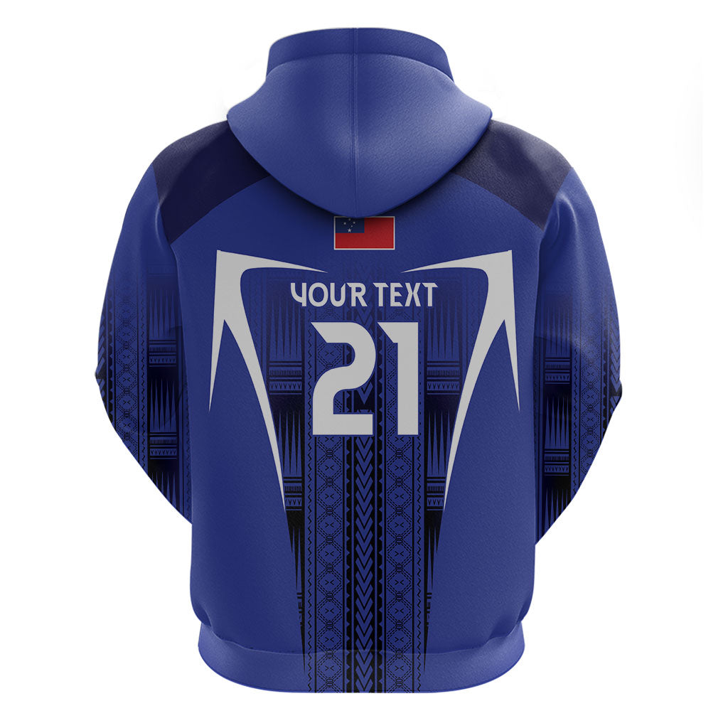 2026 Rugby Nations Series Custom Manu Samoa Zip Hoodie LT9 - Polynesian Pride
