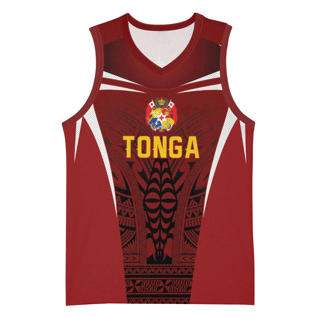 2026 Rugby Nations Series Custom Tonga Ikale Tahi Basketball Jersey