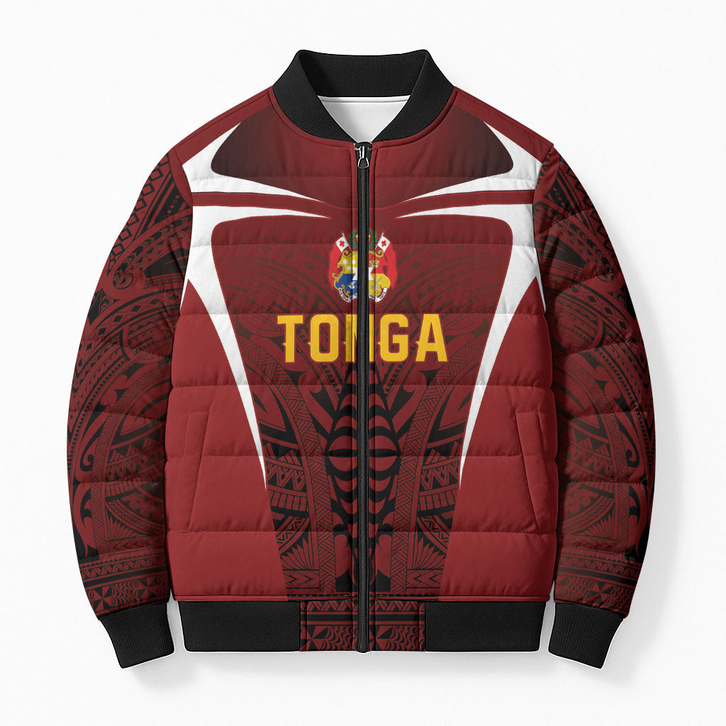 2026 Rugby Nations Series Custom Tonga Ikale Tahi Bomber Puffer Jacket