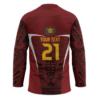 2026 Rugby Nations Series Custom Tonga Ikale Tahi Hockey Jersey LT9 - Polynesian Pride