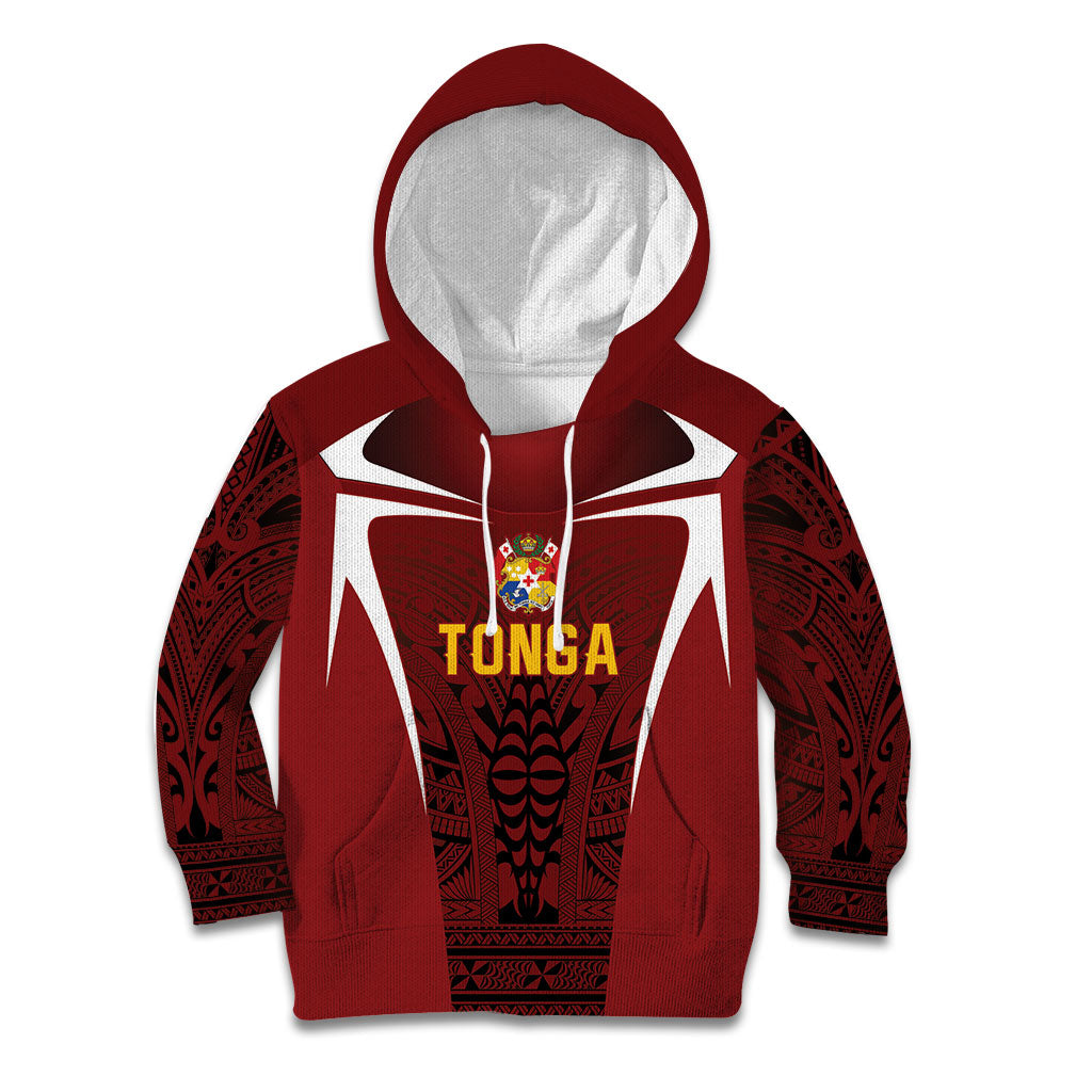 2026 Rugby Nations Series Custom Tonga Ikale Tahi Kid Hoodie