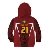 2026 Rugby Nations Series Custom Tonga Ikale Tahi Kid Hoodie LT9 - Polynesian Pride