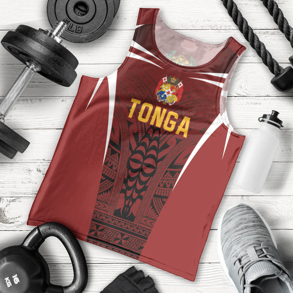 2026 Rugby Nations Series Custom Tonga Ikale Tahi Men Tank Top LT9 - Polynesian Pride