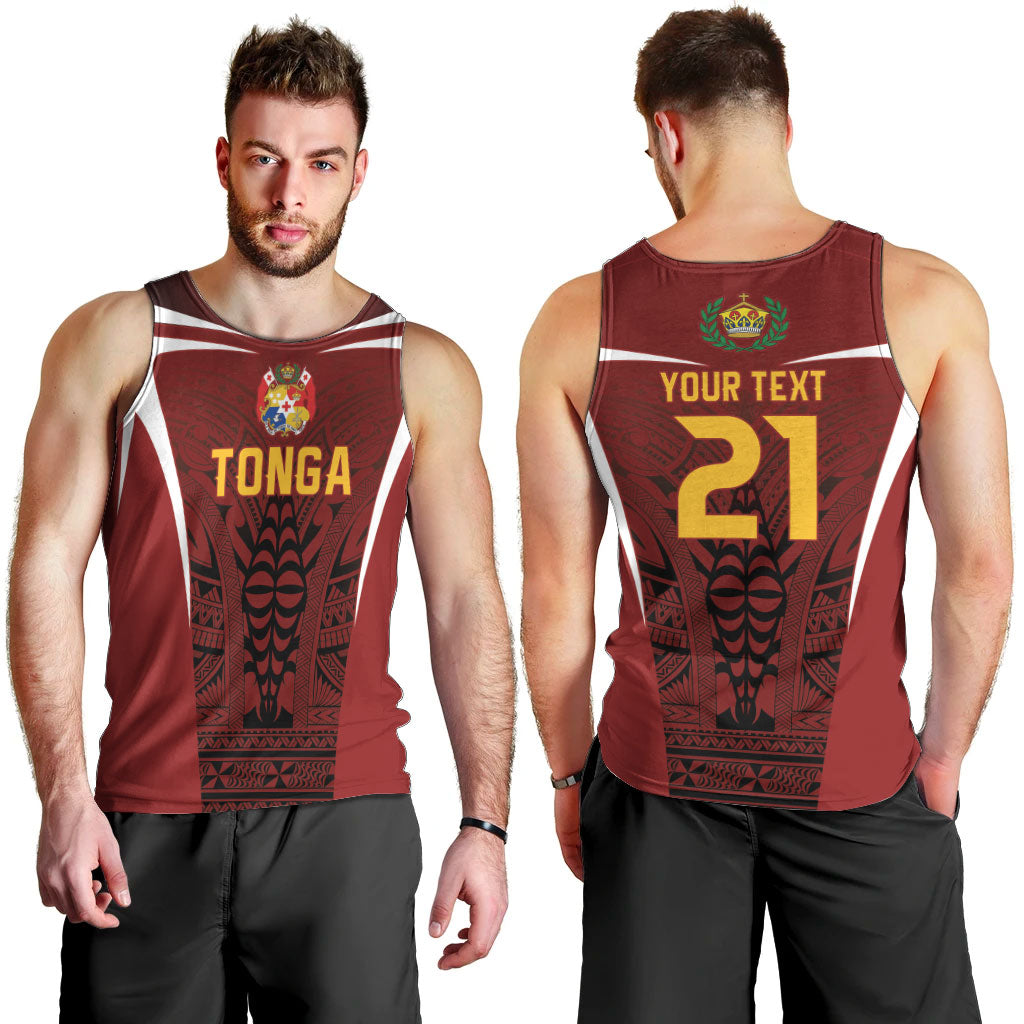 2026 Rugby Nations Series Custom Tonga Ikale Tahi Men Tank Top LT9 - Polynesian Pride