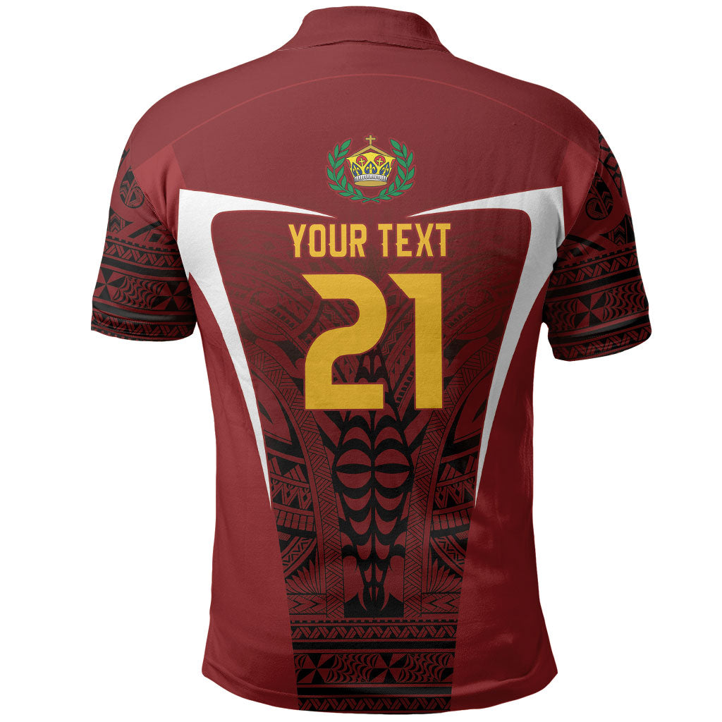 2026 Rugby Nations Series Custom Tonga Ikale Tahi Polo Shirt LT9 - Polynesian Pride