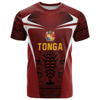 2026 Rugby Nations Series Custom Tonga Ikale Tahi T Shirt LT9 Red - Polynesian Pride