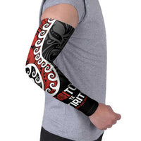 Honour The Treaty New Zealand Arm Sleeves Toitu Te Tiriti Ake Ake Ake LT9 - Polynesian Pride