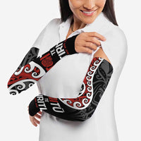 Honour The Treaty New Zealand Arm Sleeves Toitu Te Tiriti Ake Ake Ake LT9 - Polynesian Pride
