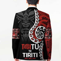 Honour The Treaty New Zealand Blazer Toitu Te Tiriti Ake Ake Ake LT9 - Polynesian Pride