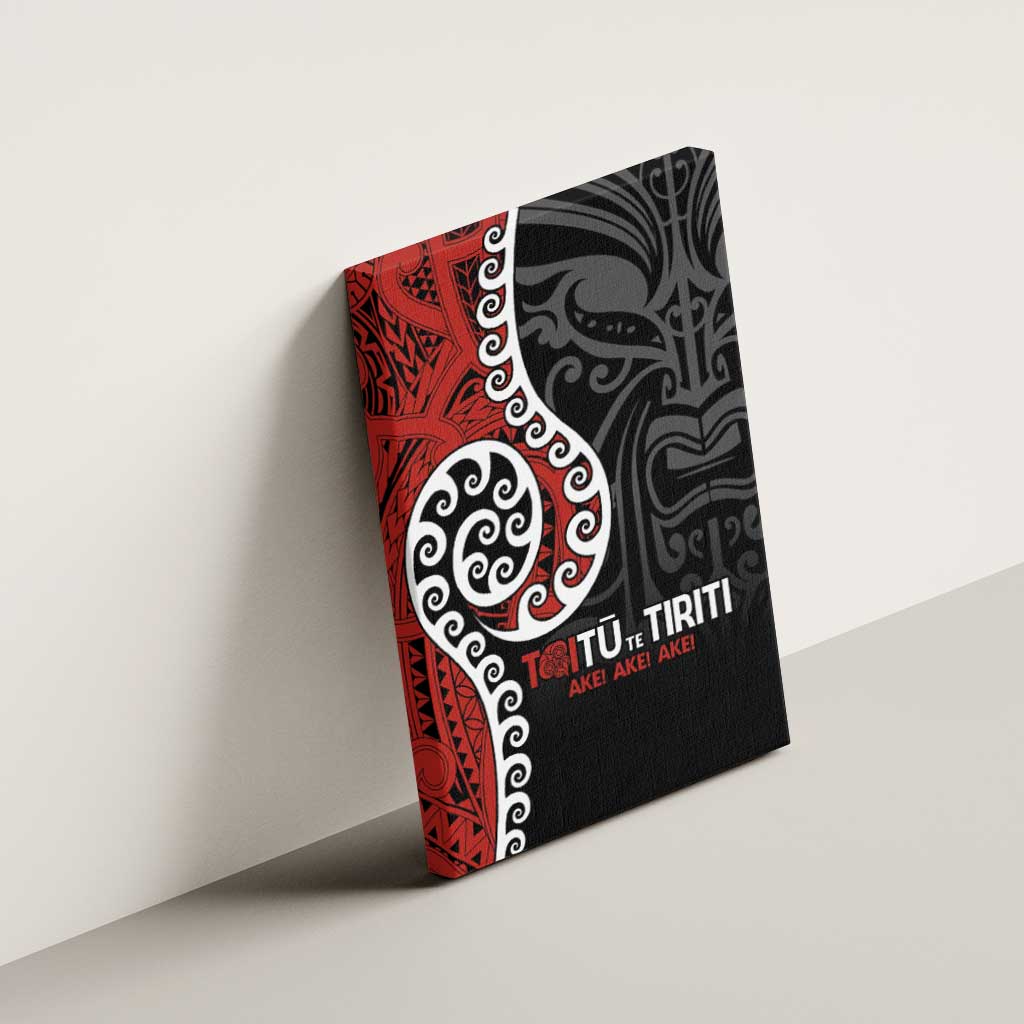 Honour The Treaty New Zealand Canvas Wall Art Toitu Te Tiriti Ake!Ake!Ake! LT9 - Polynesian Pride
