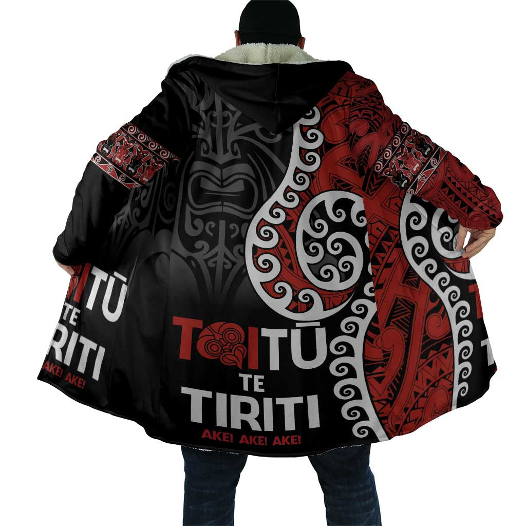 Honour The Treaty New Zealand Cloak Toitu Te Tiriti Ake Ake Ake LT9 - Polynesian Pride