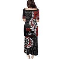 Honour The Treaty New Zealand Family Matching Puletasi and Hawaiian Shirt Toitu Te Tiriti Ake!Ake!Ake! LT9 - Polynesian Pride