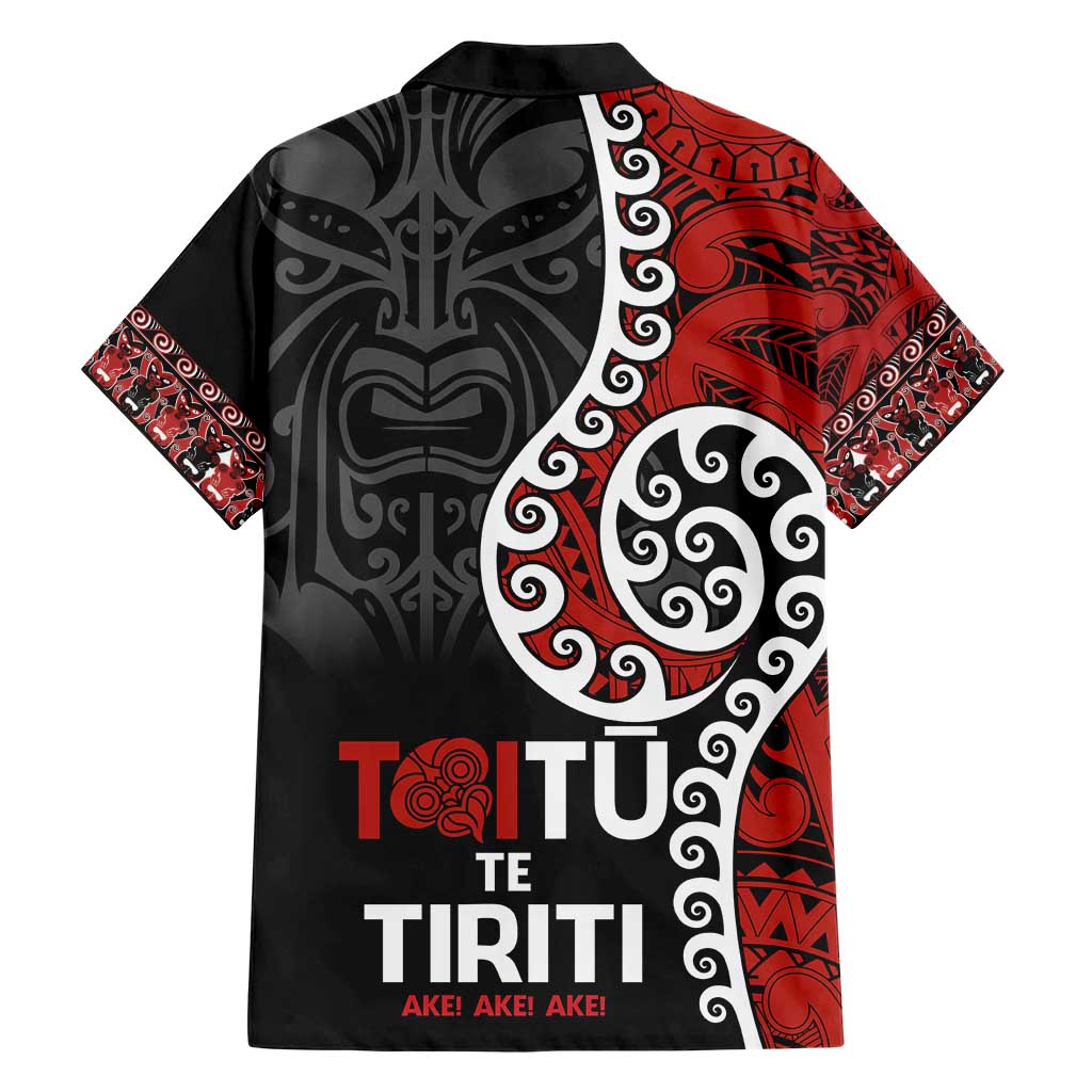 Honour The Treaty New Zealand Hawaiian Shirt Toitu Te Tiriti Ake!Ake!Ake! LT9 - Polynesian Pride