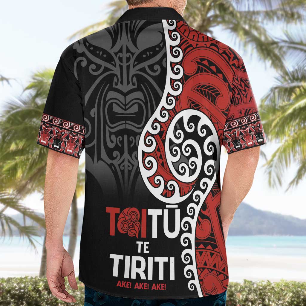 Honour The Treaty New Zealand Hawaiian Shirt Toitu Te Tiriti Ake!Ake!Ake! LT9 - Polynesian Pride