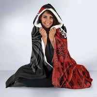 Honour The Treaty New Zealand Hooded Blanket Toitu Te Tiriti Ake!Ake!Ake! LT9 - Polynesian Pride