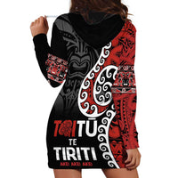 Honour The Treaty New Zealand Hoodie Dress Toitu Te Tiriti Ake!Ake!Ake! LT9 - Polynesian Pride