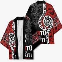 Honour The Treaty New Zealand Kimono Toitu Te Tiriti Ake Ake Ake LT9 - Polynesian Pride