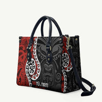 Honour The Treaty New Zealand Leather Bag Toitu Te Tiriti Ake Ake Ake LT9 - Polynesian Pride