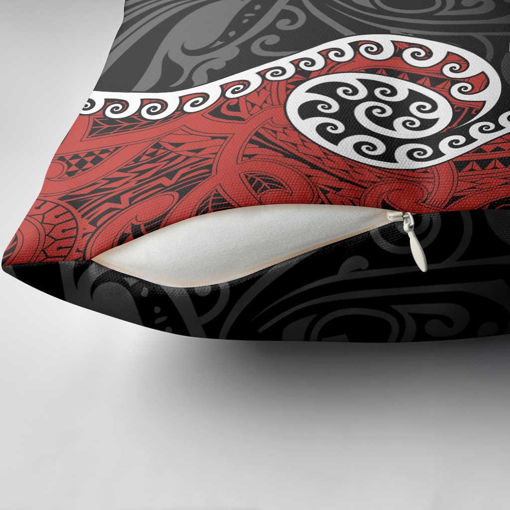 Honour The Treaty New Zealand Pillow Cover Toitu Te Tiriti Ake Ake Ake LT9 - Polynesian Pride