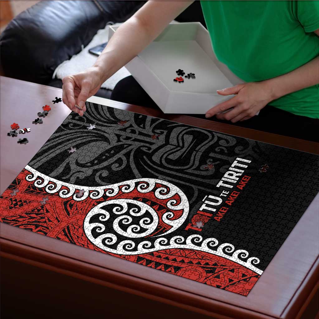Honour The Treaty New Zealand Puzzle Toitu Te Tiriti Ake Ake Ake LT9 - Polynesian Pride