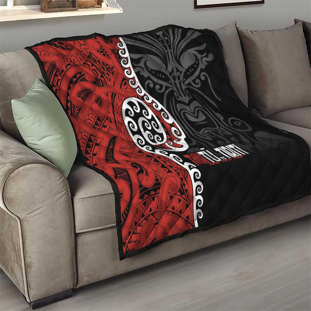 Honour The Treaty New Zealand Quilt Toitu Te Tiriti Ake!Ake!Ake! LT9 - Polynesian Pride