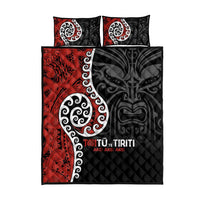 Honour The Treaty New Zealand Quilt Bed Set Toitu Te Tiriti Ake!Ake!Ake! LT9 - Polynesian Pride