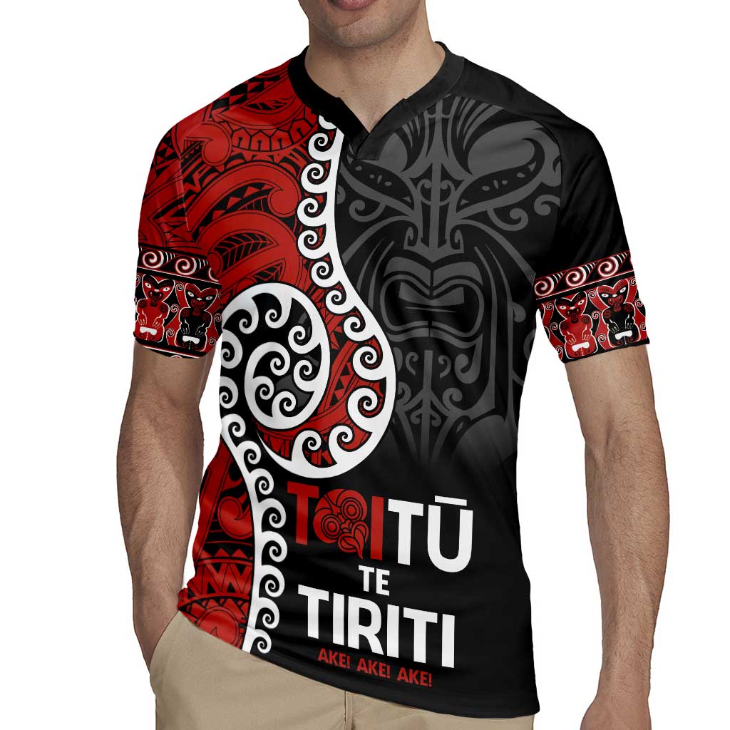 Honour The Treaty New Zealand Rugby Jersey Toitu Te Tiriti Ake!Ake!Ake! LT9 - Polynesian Pride