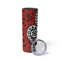 Honour The Treaty New Zealand Skinny Tumbler Toitu Te Tiriti Ake!Ake!Ake! LT9 - Polynesian Pride