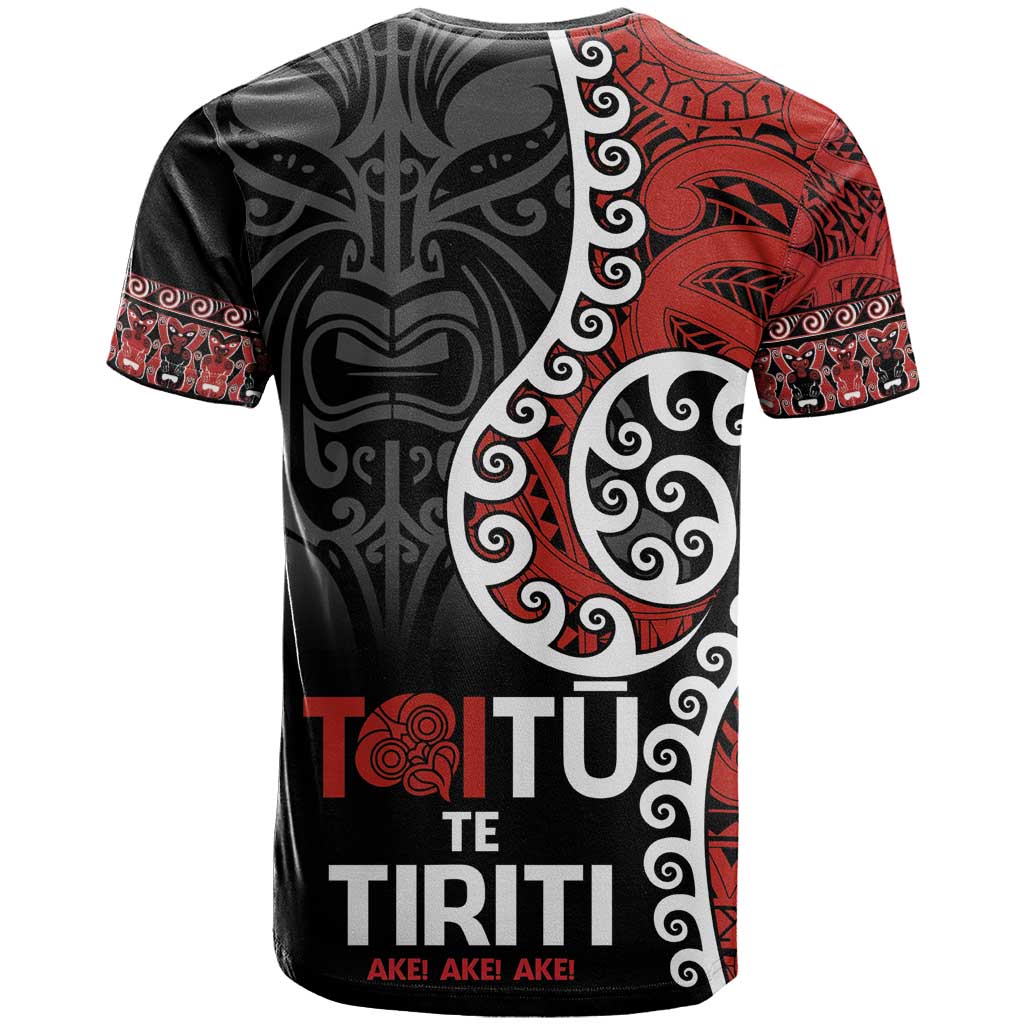 Honour The Treaty New Zealand T Shirt Toitu Te Tiriti Ake!Ake!Ake! LT9 - Polynesian Pride
