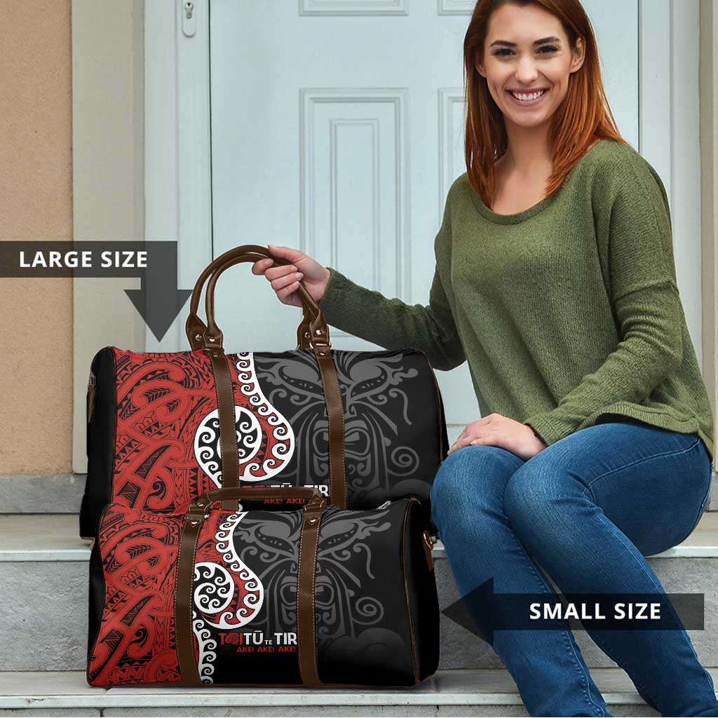 Honour The Treaty New Zealand Travel Bag Toitu Te Tiriti Ake Ake Ake LT9 - Polynesian Pride