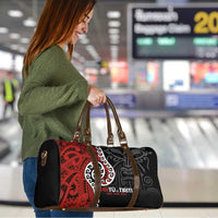 Honour The Treaty New Zealand Travel Bag Toitu Te Tiriti Ake Ake Ake LT9 - Polynesian Pride