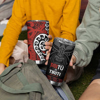 Honour The Treaty New Zealand Tumbler Cup Toitu Te Tiriti Ake!Ake!Ake! LT9 - Polynesian Pride